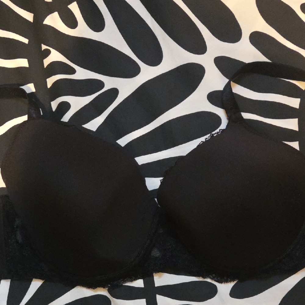 Elegant Black Lace Bra